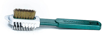 Щетка для замши с железным ворс.Combi burste