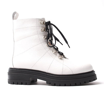Ботинки COVER 83609-2 белые (39)