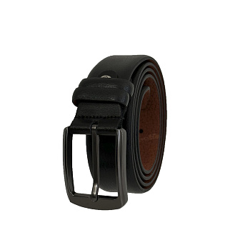 Ремень брючный 35Д-ИСП100 черный мерия матовый