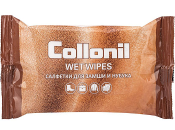 Салфетки влажные Collonil №15 для замши, нубука и велюра