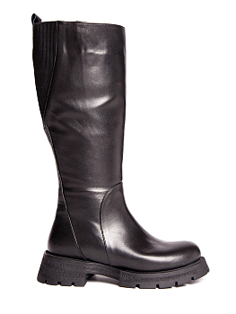 Сапоги COVER 4811-01 кожа черный (40)